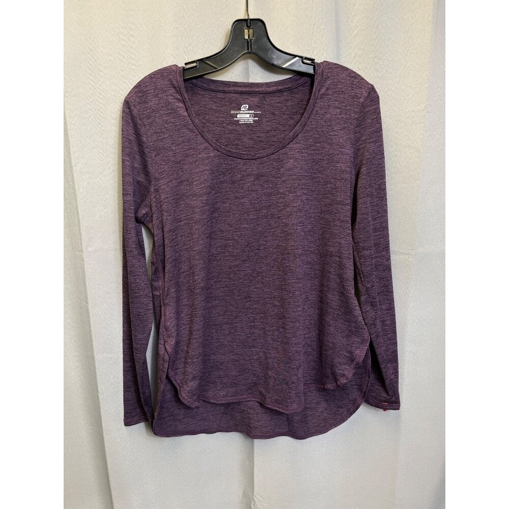 Road Runner Sport SKU 7682 Womens Purple Long Sleeve Performance Top Size S